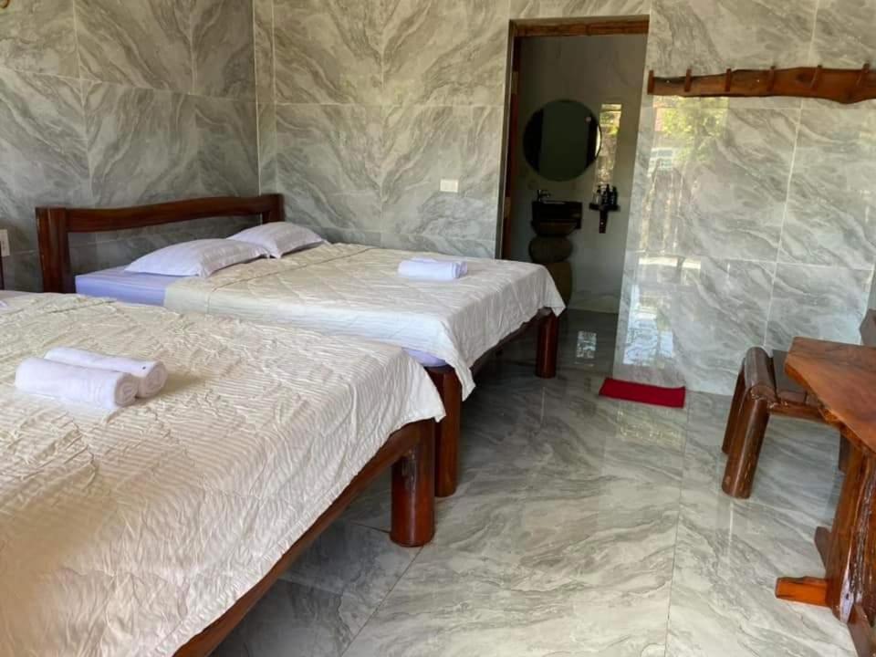 Ngoc Tien Farmer Eco Lodge Кат Тиен Екстериор снимка
