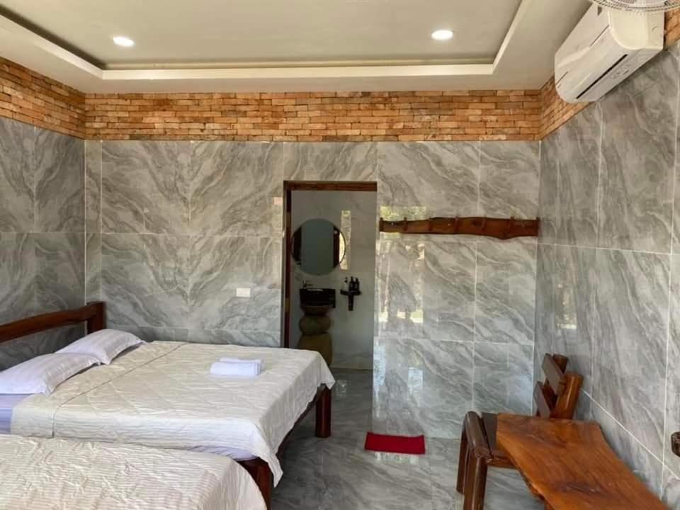 Ngoc Tien Farmer Eco Lodge Кат Тиен Екстериор снимка
