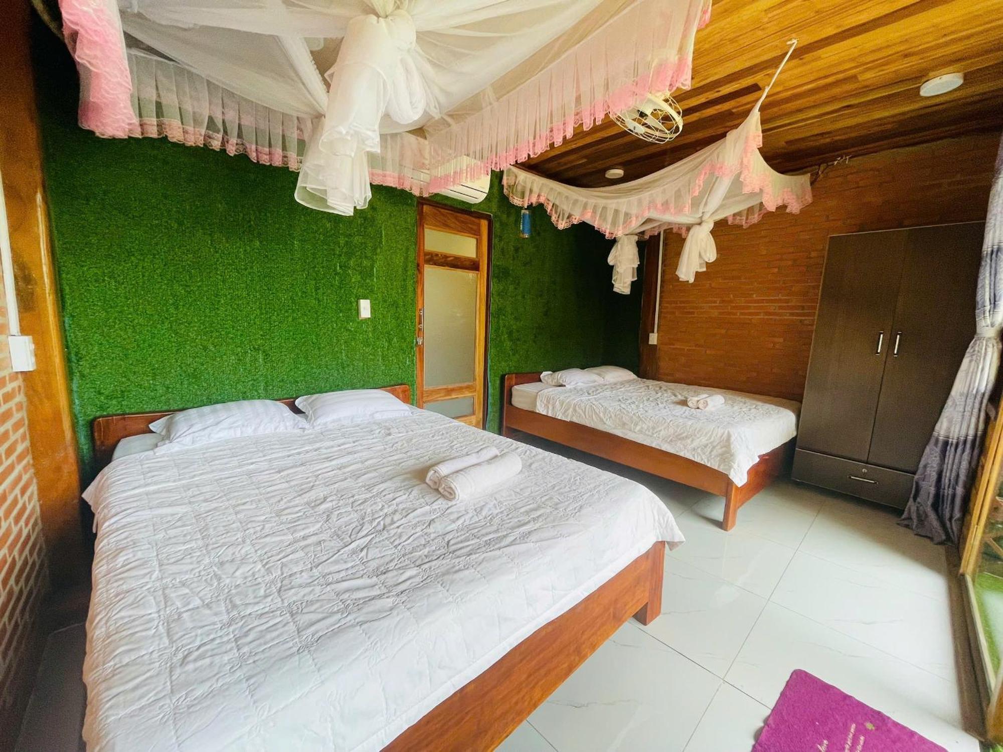 Ngoc Tien Farmer Eco Lodge Кат Тиен Стая снимка